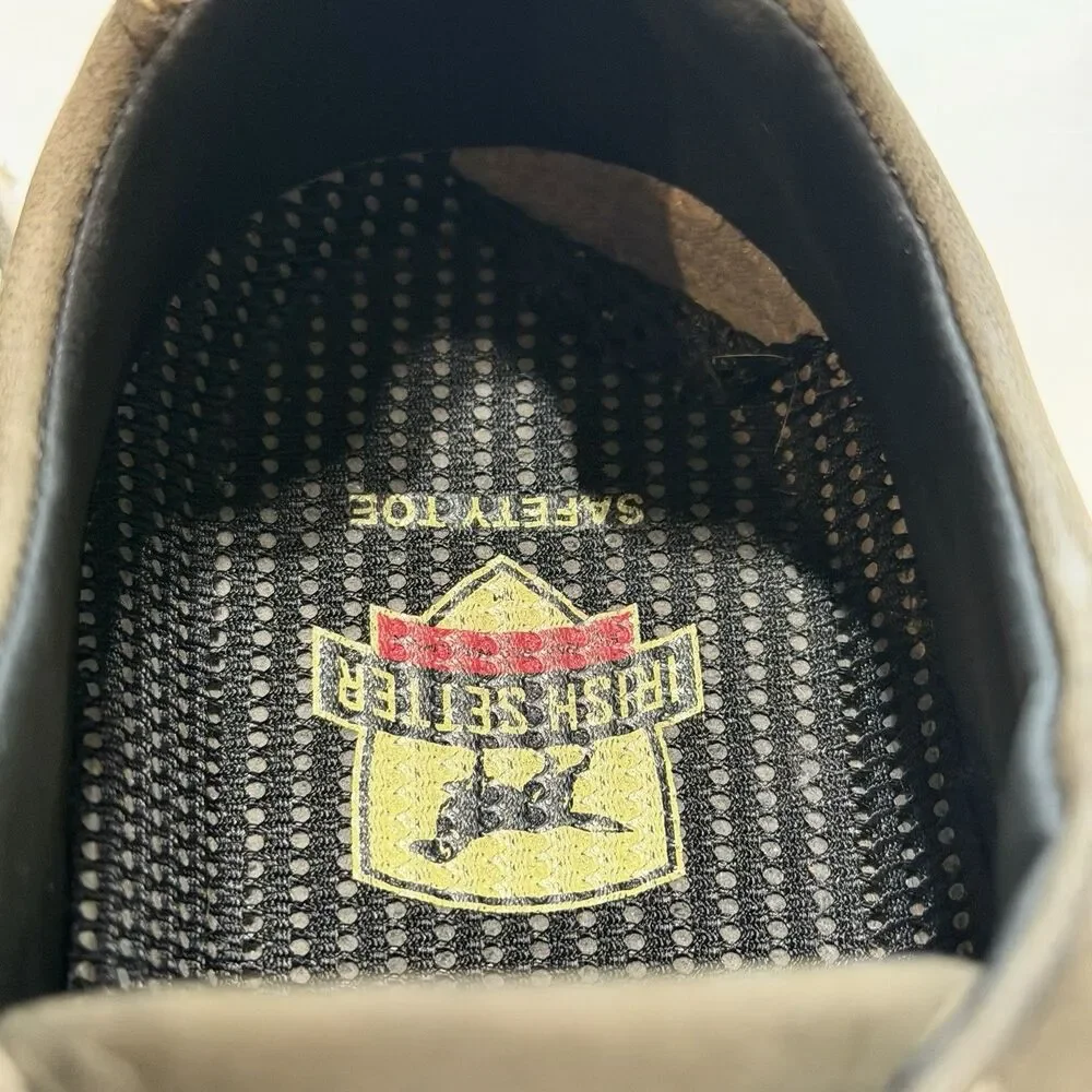 Irish Setter Kasson Safety Toe Work Shoes Mens Size 12 E2 Gray Leather